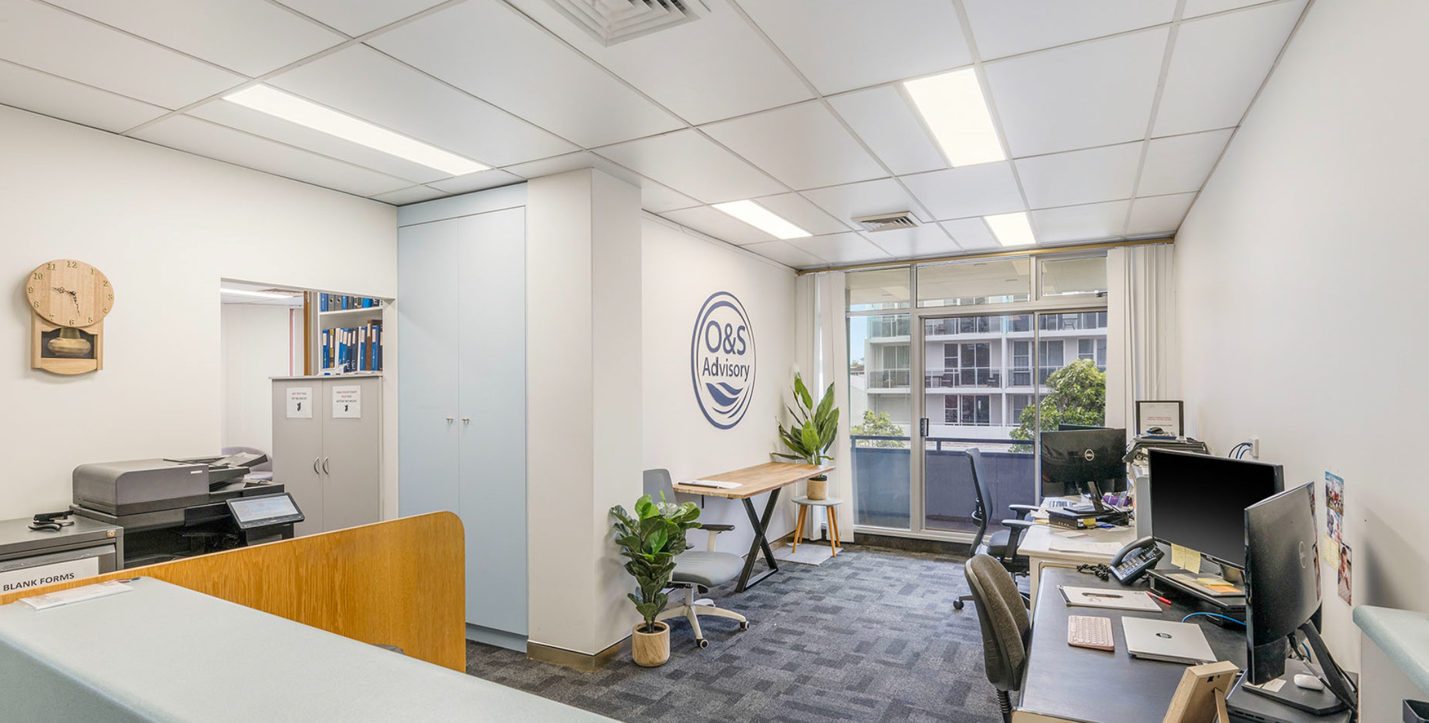 Inside the O&S Advisory office in Port Macquarie